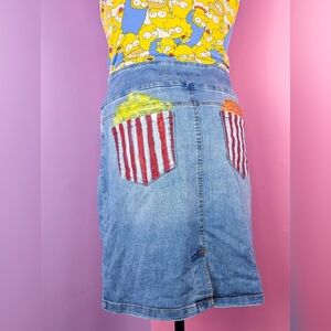 🎪🍿🥜🎪 CIRCUS SNACKS SKIRT 🎪🍿🥜🎪